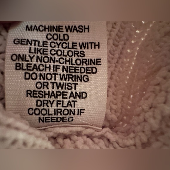 Women’s Jessica Simpson, Khaki Crochet Cardigan, Large - Picture 7 of 8